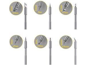 FNIRSI Náhradné spájkovacie hroty HS-02, 6 ks