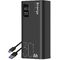 OBAL:ME EnergyPulse Powerbank 30000mAh, 22,5W, čierna