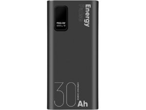 OBAL:ME EnergyPulse Powerbank 30000mAh, 22,5W, čierna