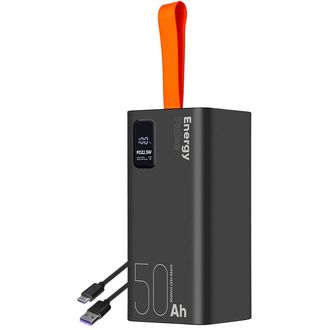 OBAL:ME EnergyPulse Powerbank 50000mAh, 22,5W, čierna