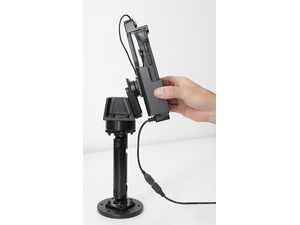 Brodit montážne diel, otočný podstavec 360 ° priemer 64mm