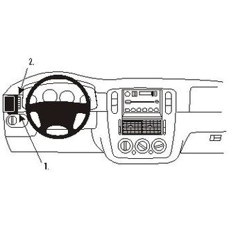 Brodit ProClip montážna konzola pre Ford Explorer 02-05