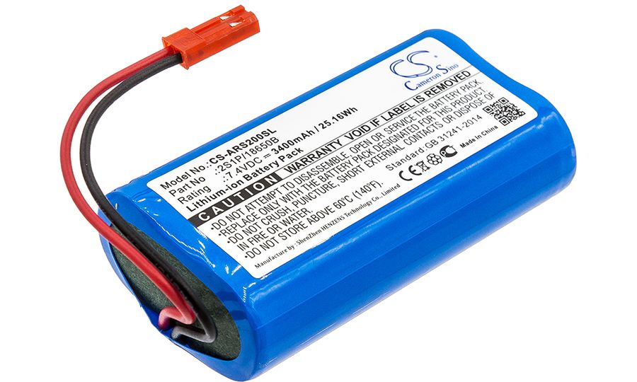 Batéria pre Arizer Solo, Arizer Solo 2, 3400 mAh