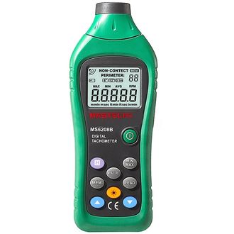 Mastech MS6208B Profesionálny bezkontaktný tachometer, 50 - 99 999 ot/min