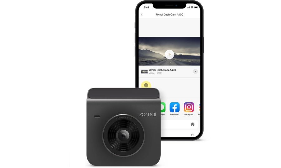 70mai Dash Cam A400 sivá