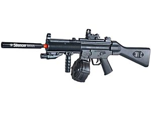 Sunny Blaster MP5K-DG, vodná gélová guľová pištoľ s príslušenstvom, čierna