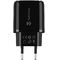 Tactical Základná zástrčka Dual, USB/C a USB-A 20W sieťová nabíjačka-adaptér, čierna