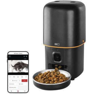 Dávkovač krmiva EMOS GoSmart, 4 l, čierny, Wi-Fi