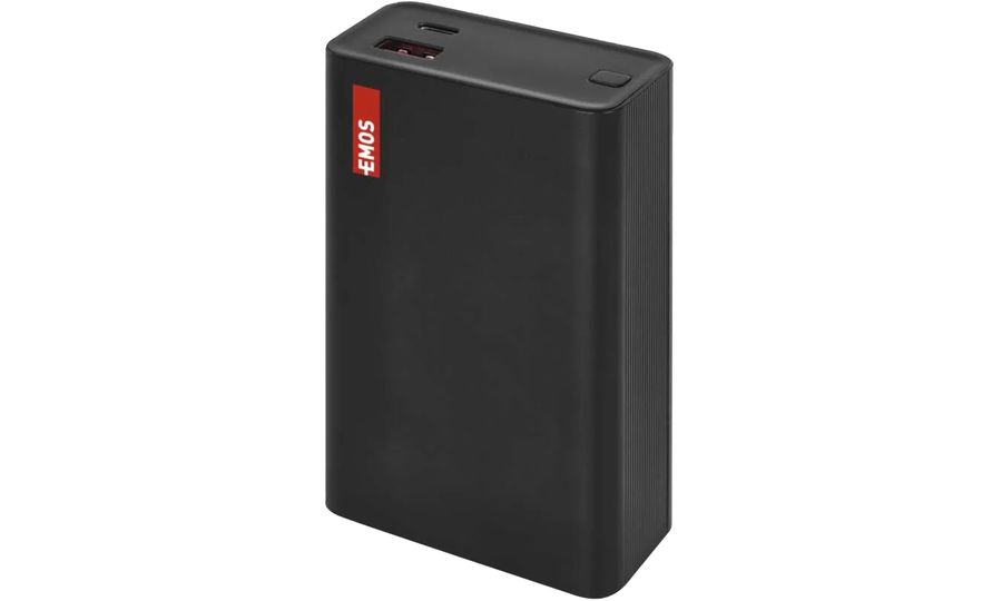 EMOS powerbank NTBF20, 20 000 mAh, 65 W PD, čierna