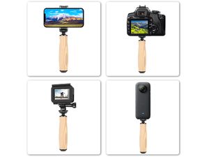 PULUZ Camera Grip, stabilizátor, svetlé drevo