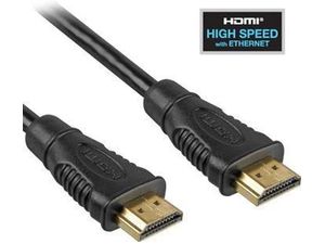 PremiumCord HDMI 1.4. Vysokorýchlostný+Ethernet kábel, pozlátené konektory, 2 m