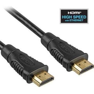 PremiumCord HDMI 1.4. Vysokorýchlostný+Ethernet kábel, pozlátené konektory, 2 m