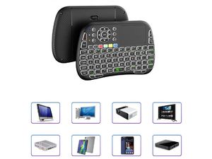 Mobilly M9, mini klávesnica pre TV a iné zariadenia, bluetooth a 2,4 GHz, čierna