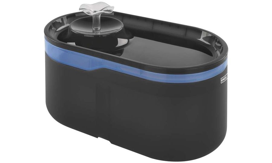EMOS Vodná fontána Pet Care, 2,6 l, sivá