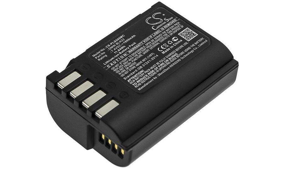 Batéria pre Panasonic Lumix DC-S5 DC-S5K GH5 G9 GH5S, 1600 mAh, Li-Ion