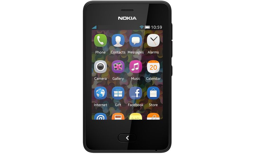 Nokia Asha 501 Single SIM, čierna