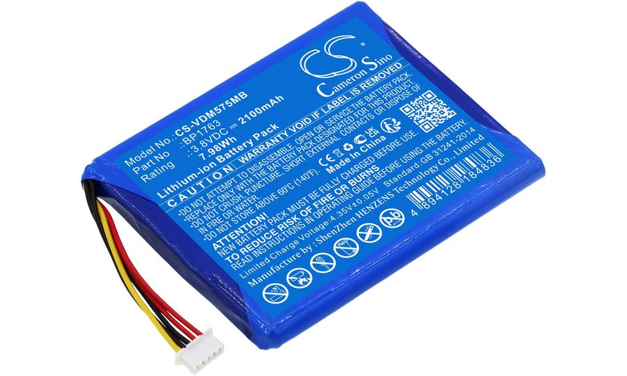 Batéria pre 5" digitálnu detskú video pestúnku V-Tech, video pestúnku Leapfrog LF2423 a ďalšie, Li-Ion