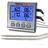 ThermoPro Digitálny kuchynský teplomer TP-17, dve sondy, strieborný