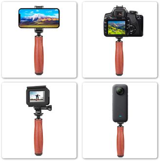 PULUZ Camera Grip, stabilizátor, drevo