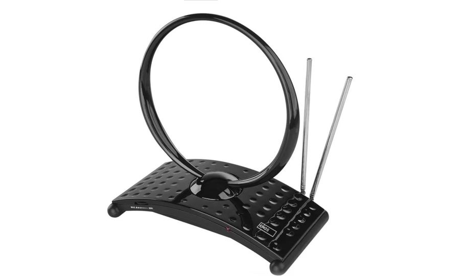 EMOS izbová anténa CITY RING-C550, DVB-T2, DAB, FM, LTE/4G/5G filter