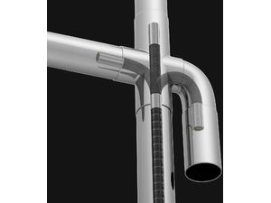 Endoskop Teslong TD450S so 4,5" displejom IPS, 8,5 mm sondou, 1,55 m káblom