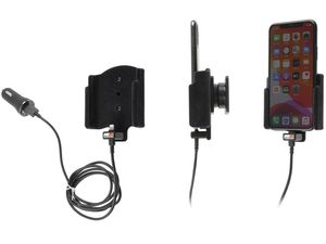 Brodit držiak do auta na Apple iPhone 11 Pro bez puzdra, zamat, s nabíjaním z cig. zap/USB
