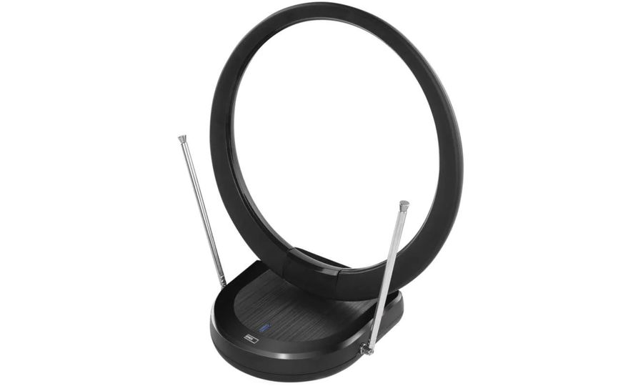 EMOS izbová anténa CITY RING-C500, DVB-T2, DAB, LTE/4G/5G filter