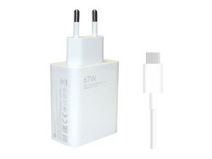 Xiaomi MDY-12-EH, 67W nabíjacia kombinácia, sieťová nabíjačka s káblom USB-C