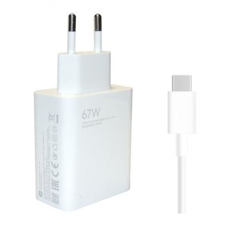 Xiaomi MDY-12-EH, 67W nabíjacia kombinácia, sieťová nabíjačka s káblom USB-C