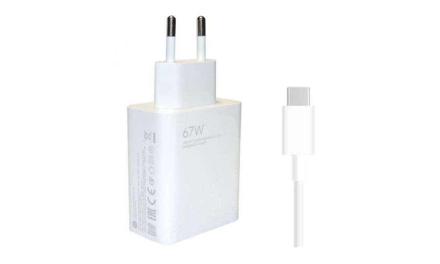 Xiaomi MDY-12-EH, 67W nabíjacia kombinácia, sieťová nabíjačka s káblom USB-C