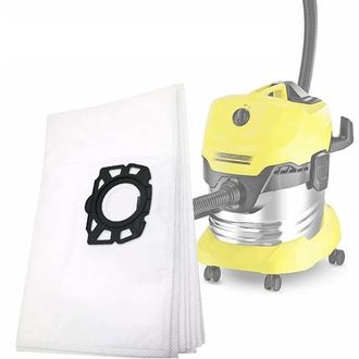 Mobilly náhradné vrecúška na vlnu pre Karcher WD 4, WD 5, WD 6, ekvivalent 2.863-006.0, 6 ks