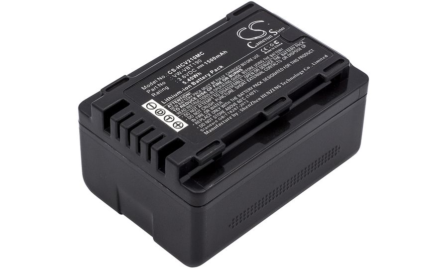 Batérie pre Panasonic HC-V210 (ekv. VW-VBT190), 1500mAh