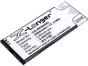 Batérie pre Microsoft Lumia 950 (ekv.BV-T5E) 2900mAh Li-ion