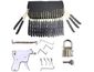Mobilly 30v1 lockpick set s tréningovým zámkom + lockpick GUN