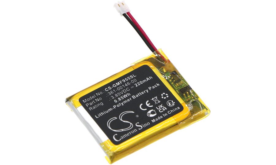 Batéria pre Garmin Forerunner 955 Solar, 220 mAh, Li-Pol