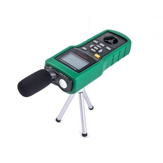 Mastech MS6300 Multifunkčný merací prístroj 5v1, teplomer, anemometer, hlukomer, vlhkomer, luxmeter
