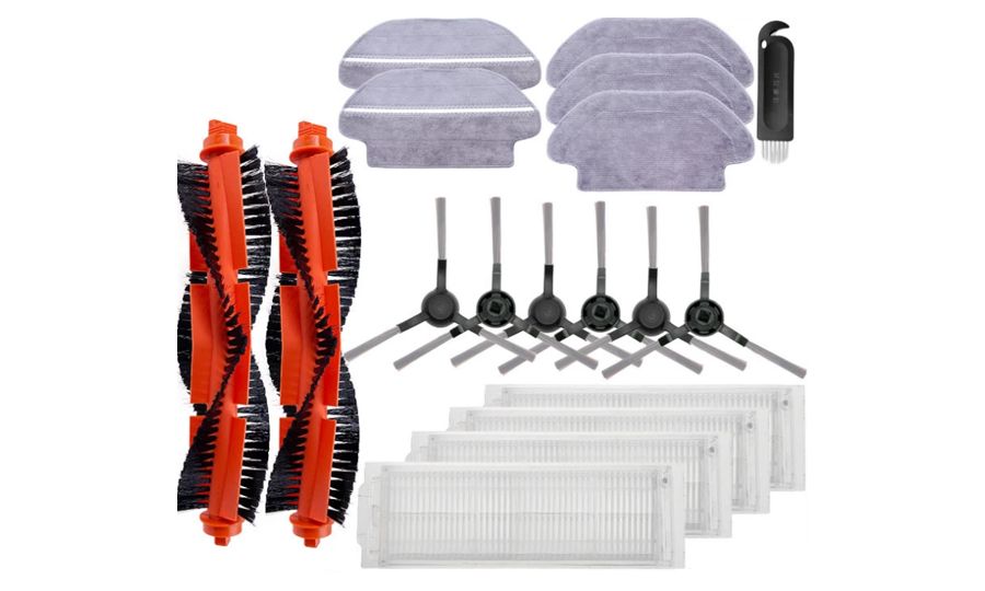 Sada kefiek a filtrov Mobilly pre Xiaomi Mop 2S, Mop Pro, Xiaomi S10, ETA Navaggio, Karcher VC3