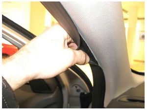 Brodit ProClip montážna konzola pre Volvo S60/V60 11-18, vľavo na stĺpik