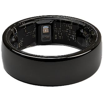 FOIRing, inteligentný prsteň, veľkosť 6 (priemer 16,89 mm), čierny, rozbalený