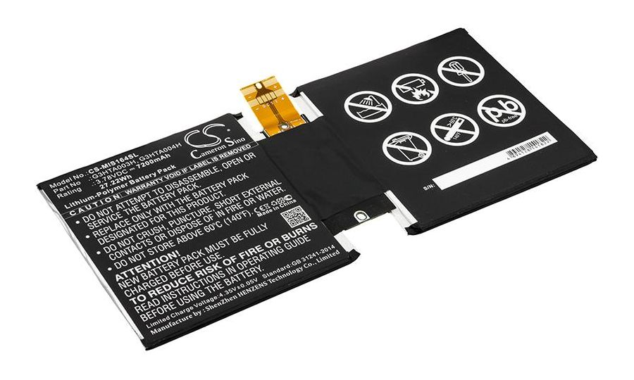 Batéria pre Microsoft Surface 3 10,8", 7200 mAh, Li-Pol