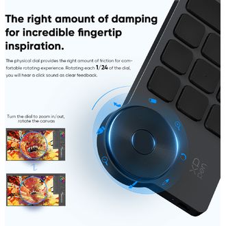 XPPen wireless shortcut remote