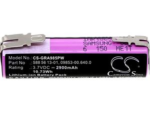 Akumulátor pre Gardena ClassicCut Li, nožnice na trávu AccuCut a iné, 2,9 Ah, 3,7 V, Li-Ion