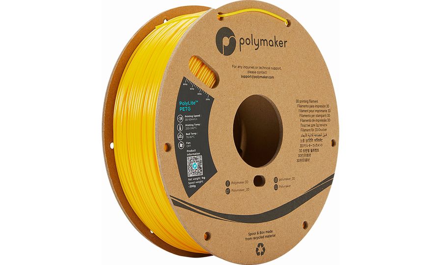 Polymaker PolyLite PETG Yellow