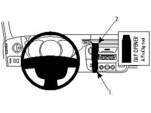 Brodit ProClip pre Renault Master/Opel Movano 11-19/Nissan NV400 12-20, zosilnený, na stred