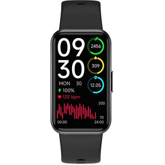Kronus KB54-B, chytrý náramek, fitness náramek, černá