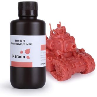 ELEGOO Standard Resin 1KG, Maroon
