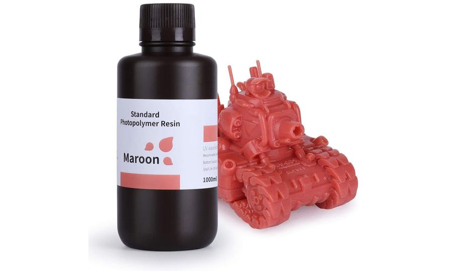 ELEGOO Standard Resin 1KG, Maroon