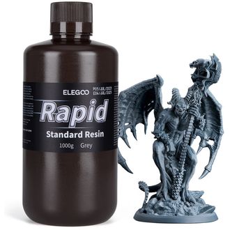ELEGOO Rapid Standard Resin 1KG, Grey