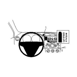 Brodit ProClip montážna konzola pre Mazda 3 10-13, na stred