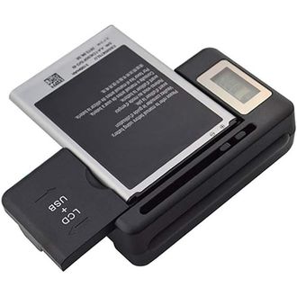 Univerzálna nabíjačka batérií s displejom pre 220V alebo USB zásuvku